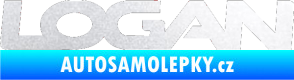 Samolepka Logan pískované sklo