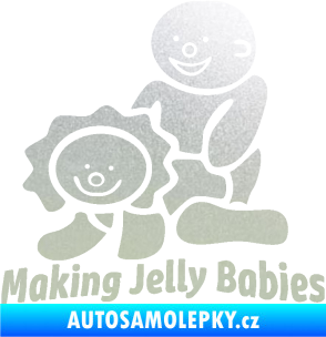 Samolepka Making jelly babies pískované sklo