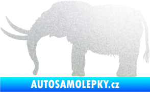 Samolepka Mamut 001 levá pískované sklo