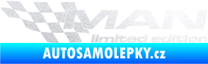 Samolepka MAN limited edition levá pískované sklo