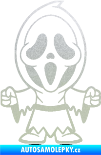 Samolepka Maska 002 pravá vřískot pískované sklo