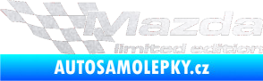 Samolepka Mazda limited edition levá pískované sklo