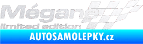 Samolepka Mégane limited edition pravá pískované sklo