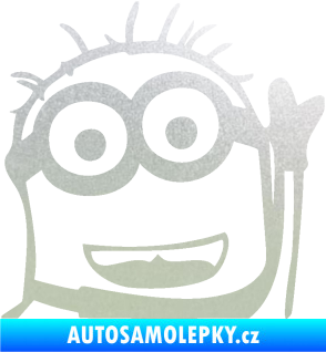 Samolepka Mimoň 002 pravá pískované sklo
