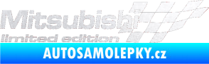 Samolepka Mitsubishi limited edition pravá pískované sklo
