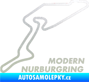 Samolepka Okruh Modern Nurburgring pískované sklo