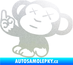 Samolepka Monkey Fuck Off JDM levá pískované sklo