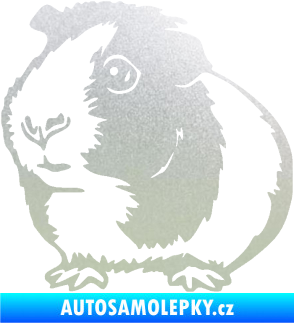 Samolepka Morče 003 levá pískované sklo