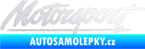 Samolepka Motorsport pískované sklo