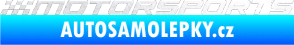 Samolepka Motorsports 001 pískované sklo