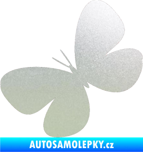 Samolepka Motýl 005 levá pískované sklo