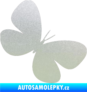 Samolepka Motýl 005 pravá pískované sklo