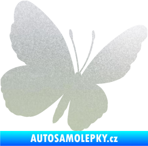 Samolepka Motýl 009 pravá pískované sklo