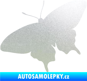 Samolepka Motýl 010 levá pískované sklo