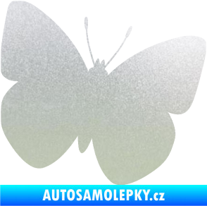 Samolepka Motýl 011 pravá pískované sklo