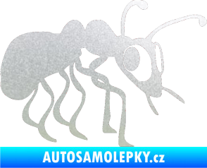 Samolepka Mravenec 001 pravá pískované sklo