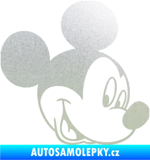 Samolepka Myšák Mickey 001 pravá pískované sklo