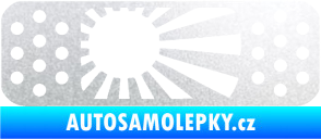 Samolepka Náplast 002 pravá pískované sklo