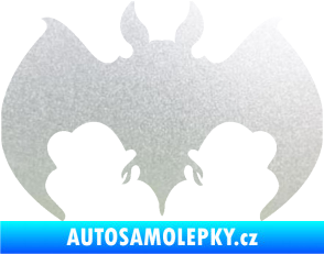 Samolepka Netopýr 002 pískované sklo
