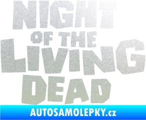 Samolepka Night of living dead pískované sklo