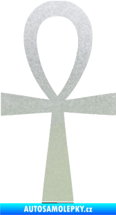 Samolepka Nilský kříž Ankh pískované sklo