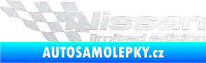 Samolepka Nissan limited edition levá pískované sklo