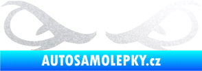 Samolepka Oči 001 pískované sklo