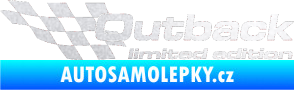 Samolepka Outback limited edition levá pískované sklo