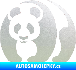 Samolepka Panda 001 levá pískované sklo