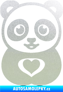 Samolepka Panda 008 roztomilá pískované sklo