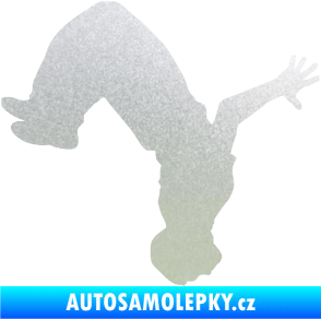 Samolepka Parkour 003 pravá pískované sklo