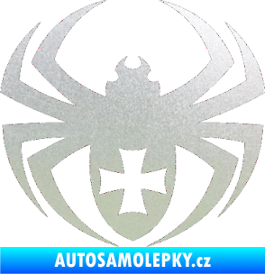 Samolepka Pavouk 004 křižák pískované sklo