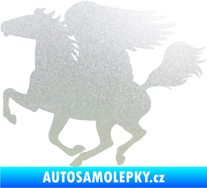 Samolepka Pegas 001 levá okřídlený kůň pískované sklo