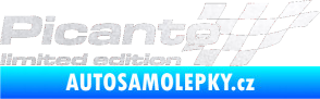 Samolepka Picanto limited edition pravá pískované sklo