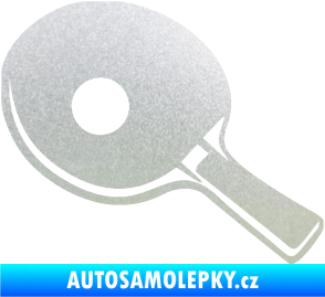 Samolepka Ping pong pálka levá pískované sklo