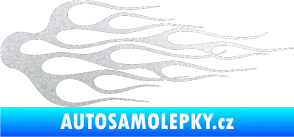 Samolepka Plameny 008 pískované sklo