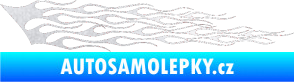 Samolepka Plameny 011 pískované sklo