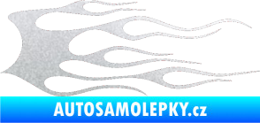 Samolepka Plameny 018 pískované sklo