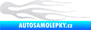 Samolepka Plameny 026 pískované sklo