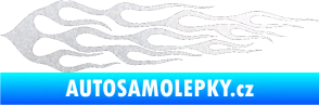 Samolepka Plameny 037 pískované sklo