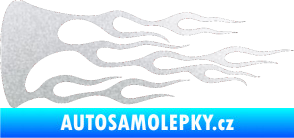 Samolepka Plameny 039 pískované sklo