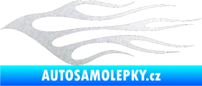 Samolepka Plameny 049 pískované sklo