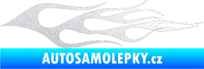 Samolepka Plameny 066 pískované sklo
