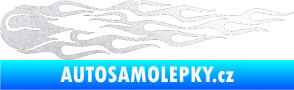 Samolepka Plameny 075 pískované sklo