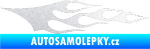 Samolepka Plameny 076 pískované sklo