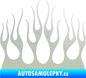Samolepka Plameny 084 pískované sklo