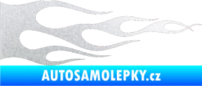 Samolepka Plameny 090 pískované sklo