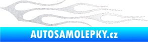 Samolepka Plameny 100 pískované sklo