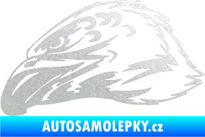 Samolepka Predators 015 levá pískované sklo