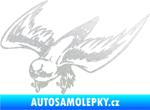 Samolepka Predators 056 levá pískované sklo